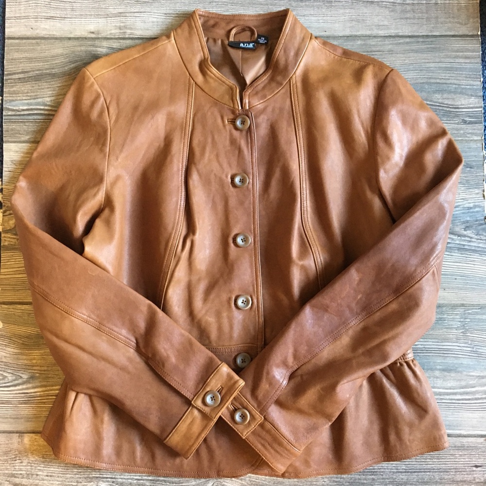 Leather jacket